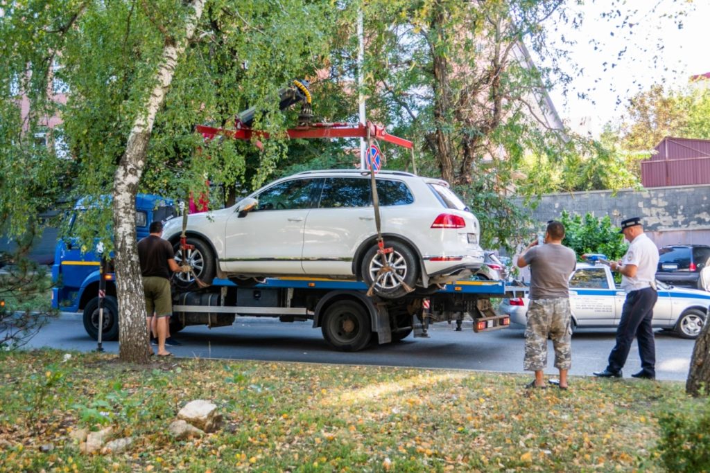 Где искать эвакуированную машину