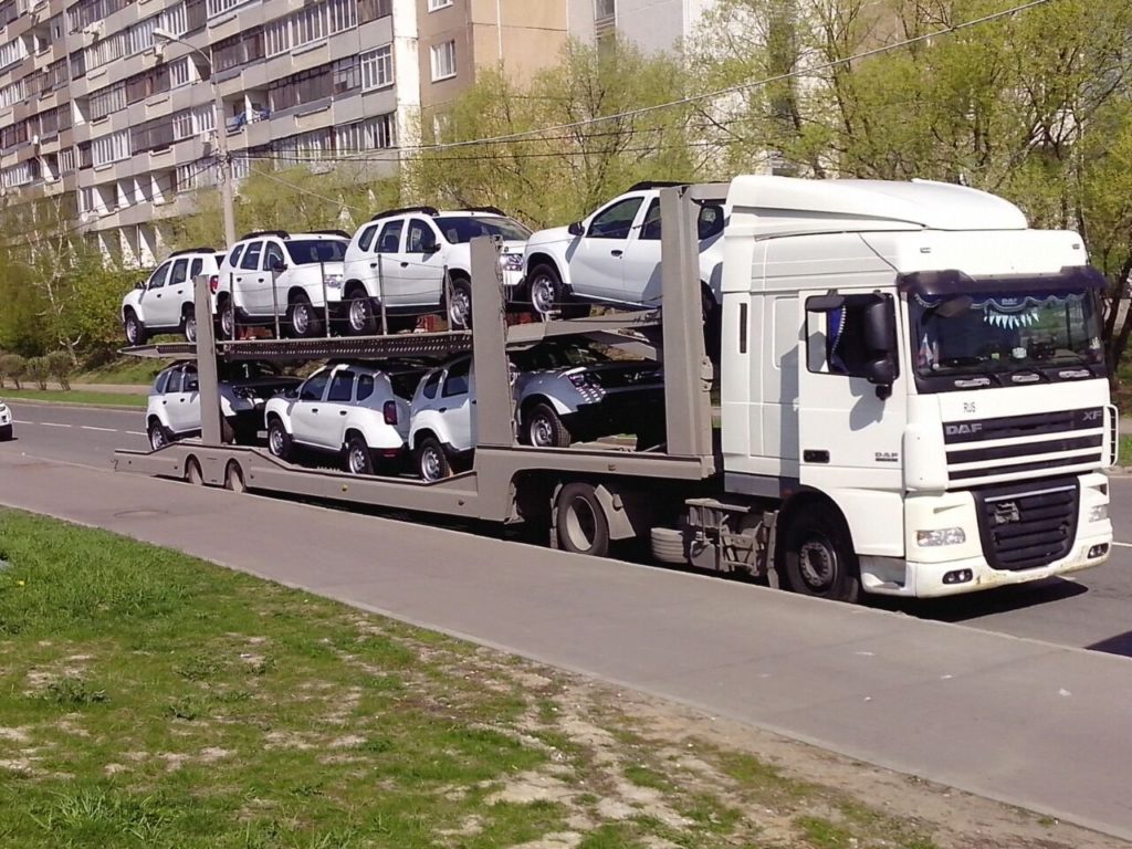 Перевозка авто в калининград